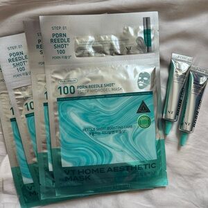 VT masks & PDRN essence 6 pc bundle